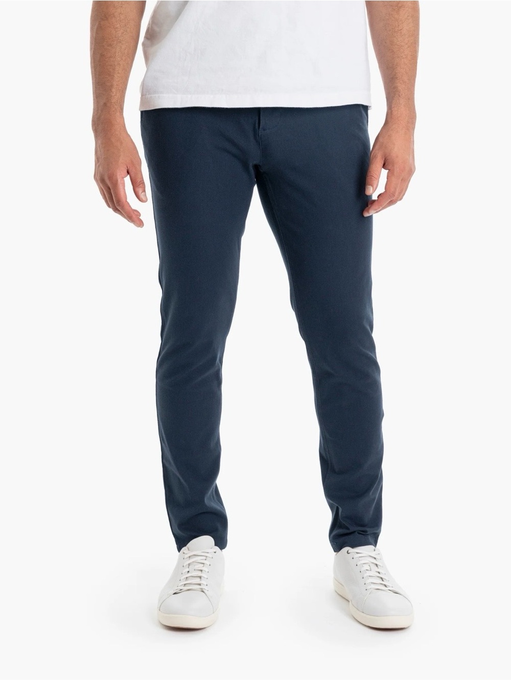 Mugsy Morgan’s Tapered Chinos Pants 32x32 Navy Stretch NWOT